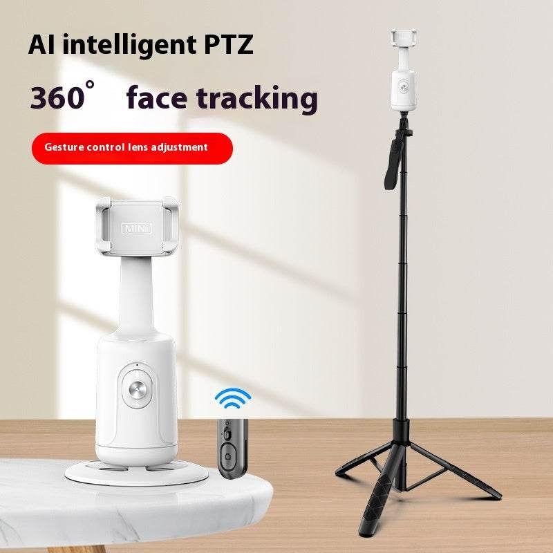 360 Auto Face Tracking Gimbal AI Smart Gimbal Face Tracking Auto Phone Holder For Smartphone Video Vlog Live Stabilizer Tripod - Avalon