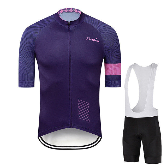 Moisture Absorbing And Breathable Cycling Jersey Short Sleeve Suit