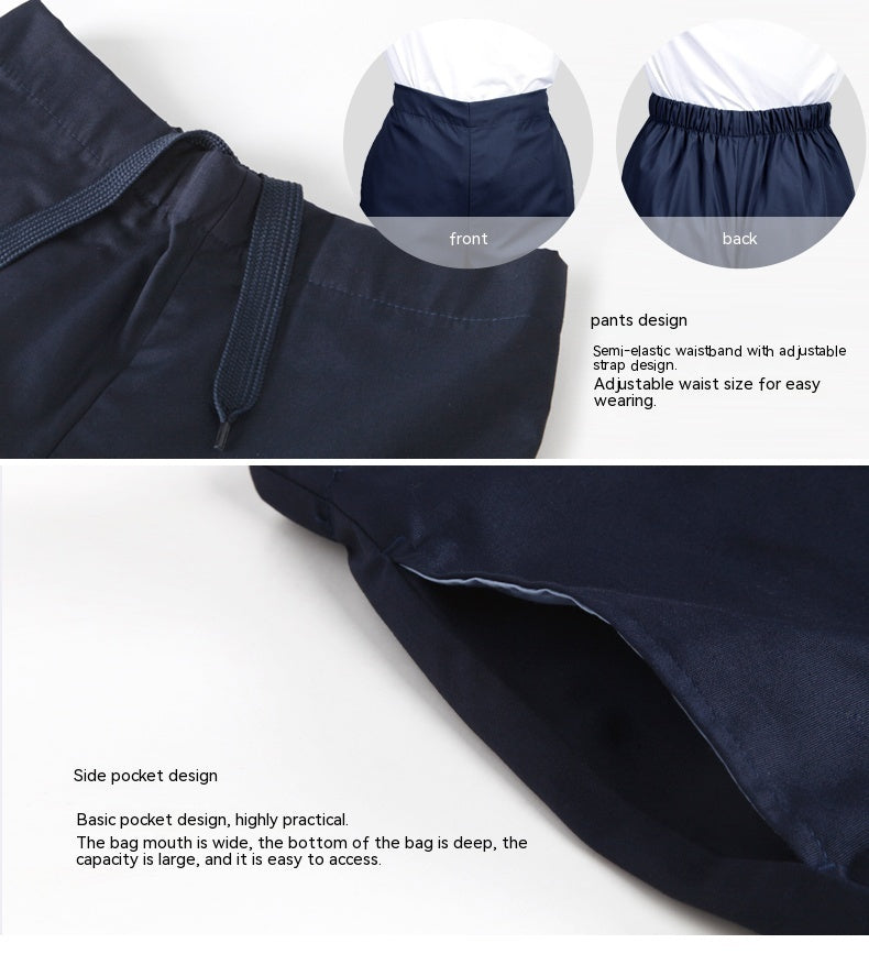 Surgical Gown Disposable Protective Pet Hospital Clothing Nurse Uniform Polyester Cotton