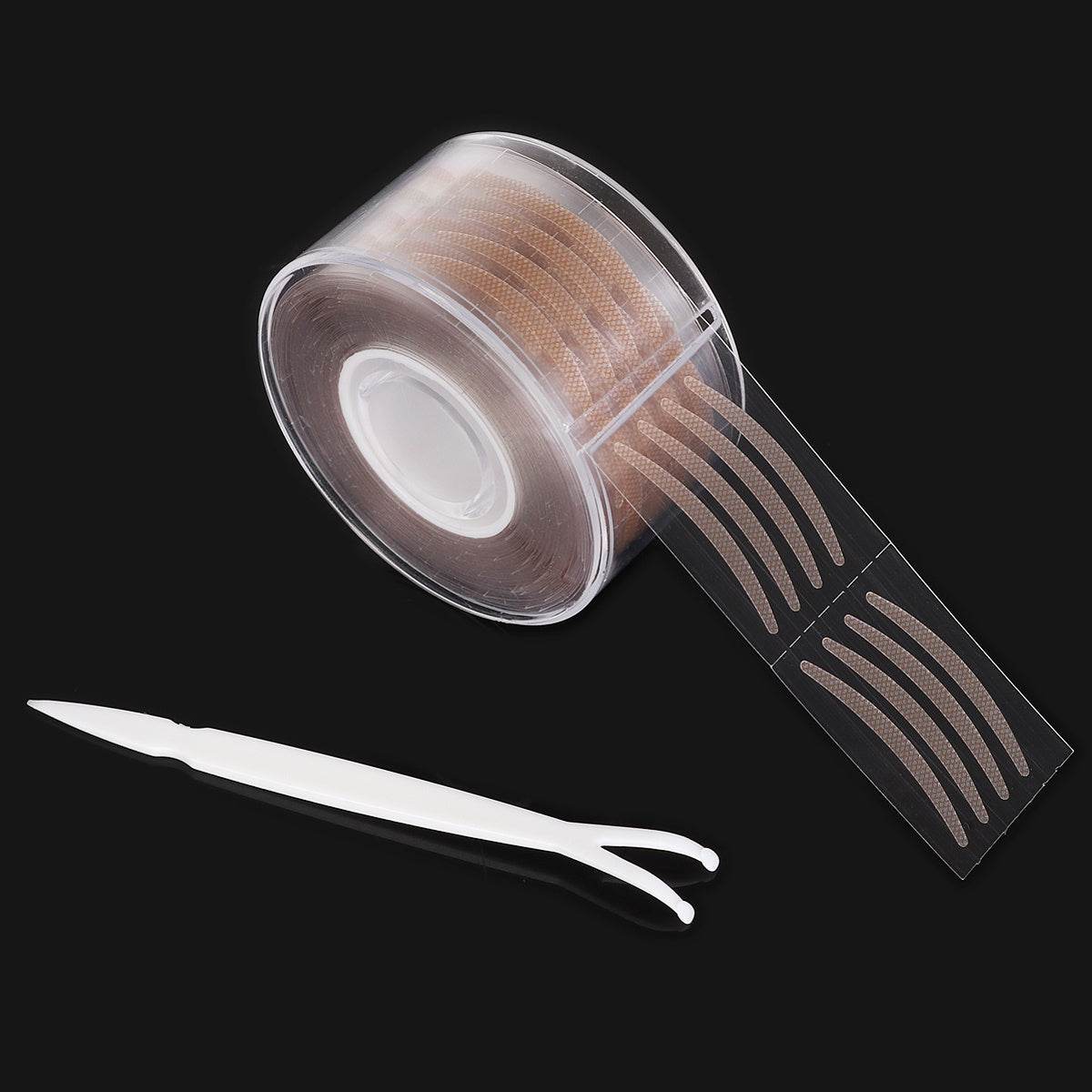 600pcs Makeup Clear Beige Stripe Big Eyes Decoration Invisible Strong Adhesive Double Fold Eyelid Sticker Eyes Cosmetic Tool - Avalon