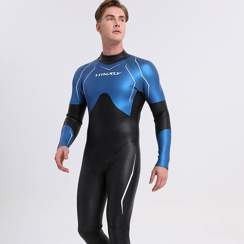 Super Elastic Light Leather Diving Suit Free Diving One-piece Men