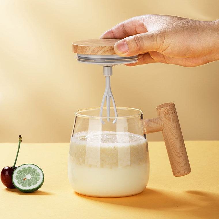 400ML Self Stirring Coffee Mug Electric Mixing Glass Coffee CupHigh Speed Fast Automatic Coffee Cup For Gyms Dining Room Kitchen Gadgets - Avalon