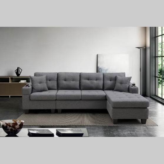 Fabric Sectional Sofa - Avalon