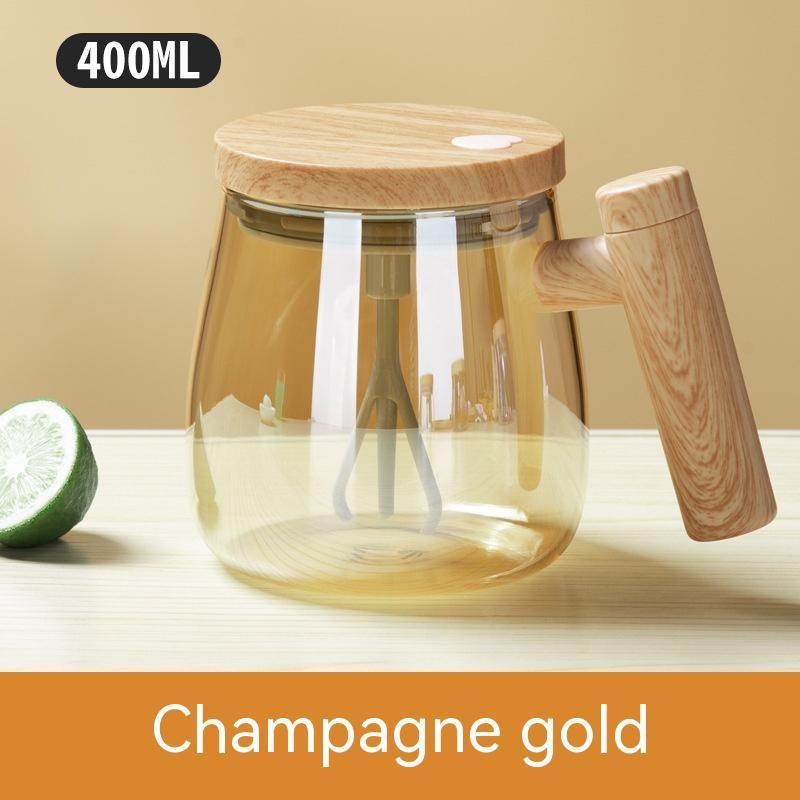 400ML Self Stirring Coffee Mug Electric Mixing Glass Coffee CupHigh Speed Fast Automatic Coffee Cup For Gyms Dining Room Kitchen Gadgets - Avalon