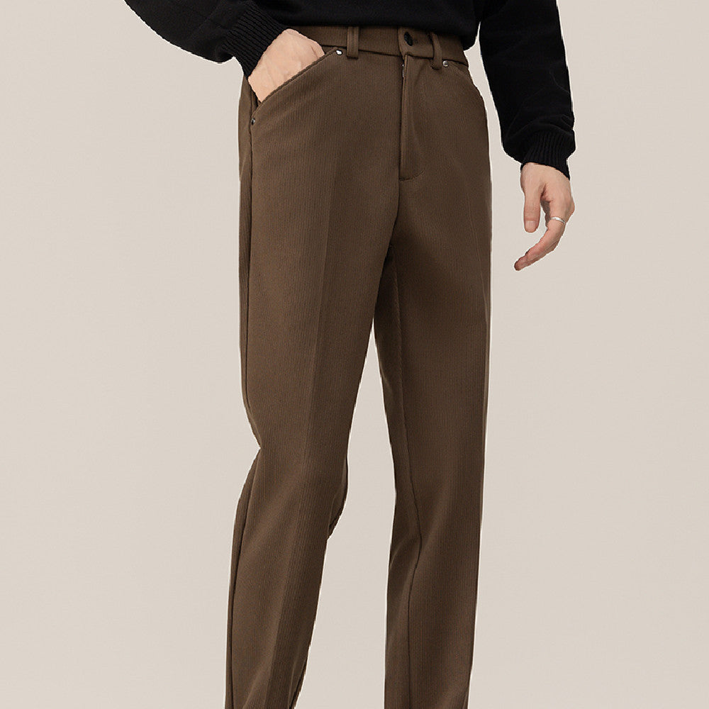 Winter Commuting Hanging Woolen Trousers