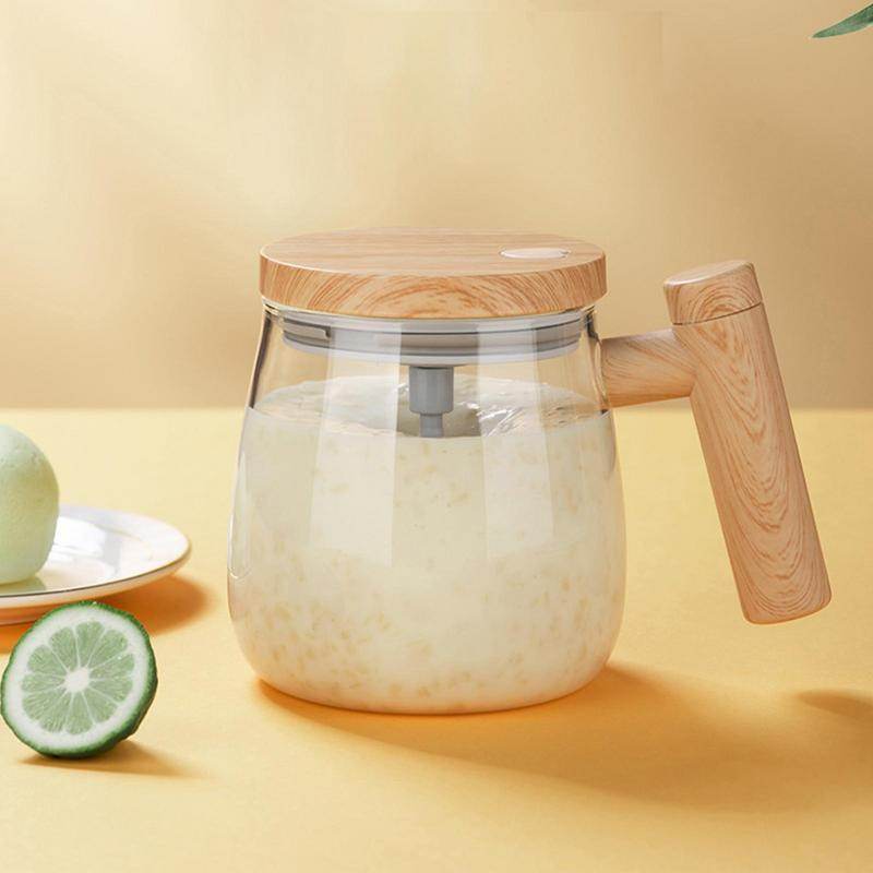 400ML Self Stirring Coffee Mug Electric Mixing Glass Coffee CupHigh Speed Fast Automatic Coffee Cup For Gyms Dining Room Kitchen Gadgets - Avalon