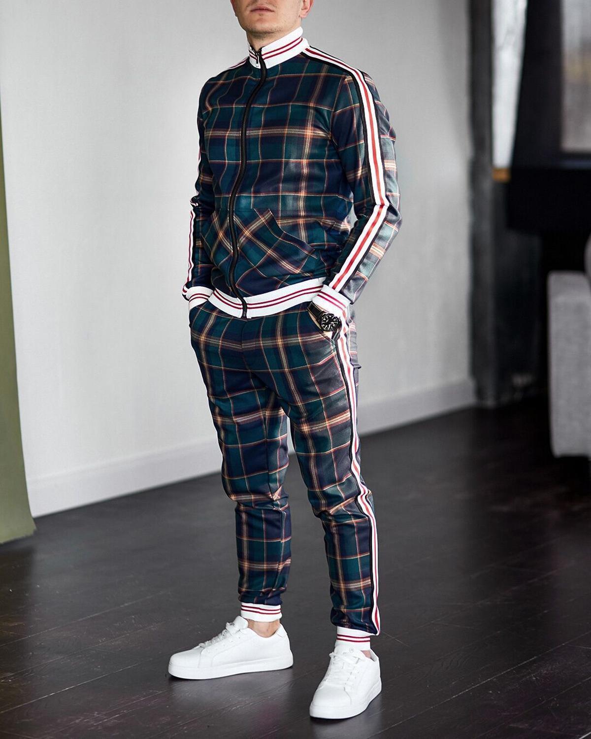 Tide Brand Plus Size Sportswear Two-piece Suit