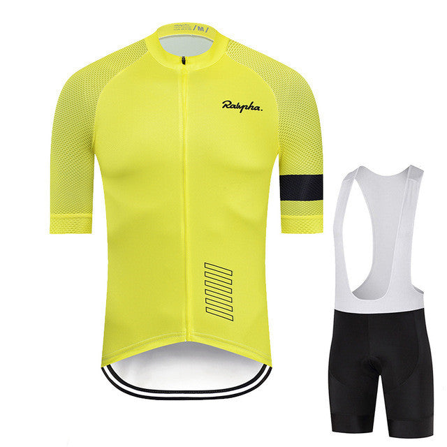 Moisture Absorbing And Breathable Cycling Jersey Short Sleeve Suit