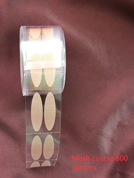 600pcs Makeup Clear Beige Stripe Big Eyes Decoration Invisible Strong Adhesive Double Fold Eyelid Sticker Eyes Cosmetic Tool - Avalon