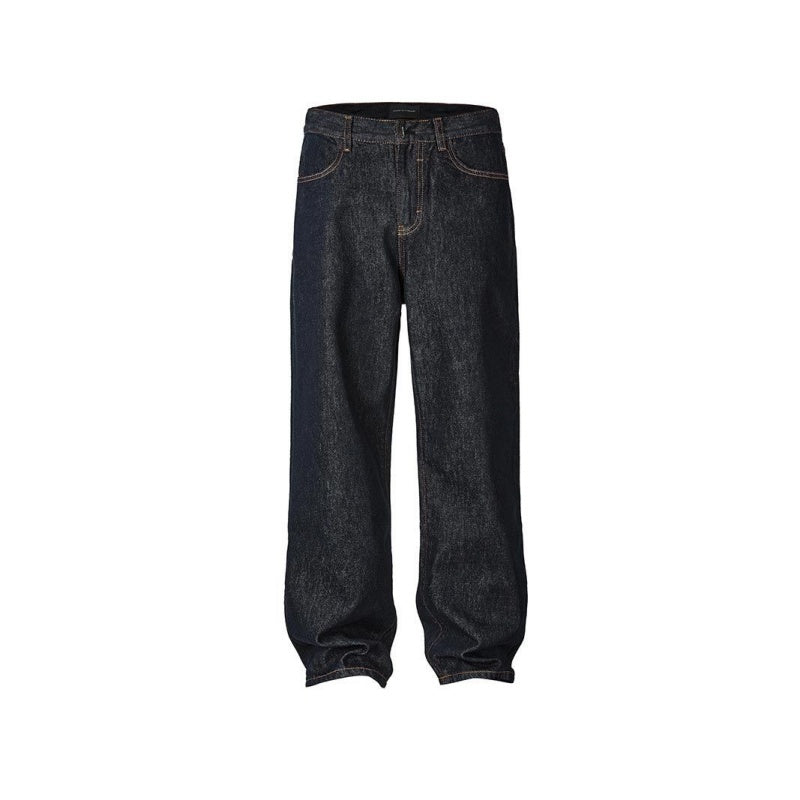 Spring New American Retro Loose Wide Leg Jeans