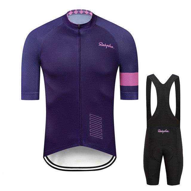 Moisture Absorbing And Breathable Cycling Jersey Short Sleeve Suit