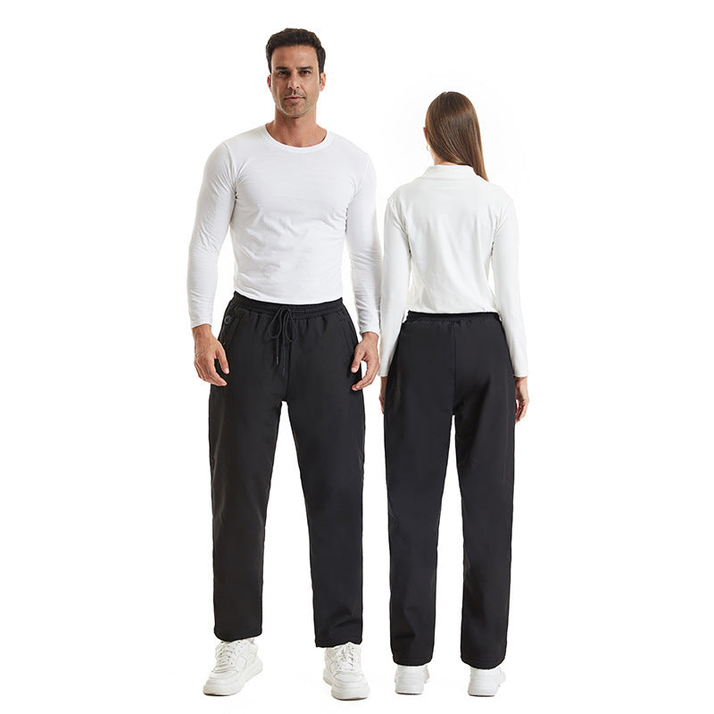 Winter Waterproof Thermal 12 District Intelligent Electric Heating Trousers Men And Women Same Style