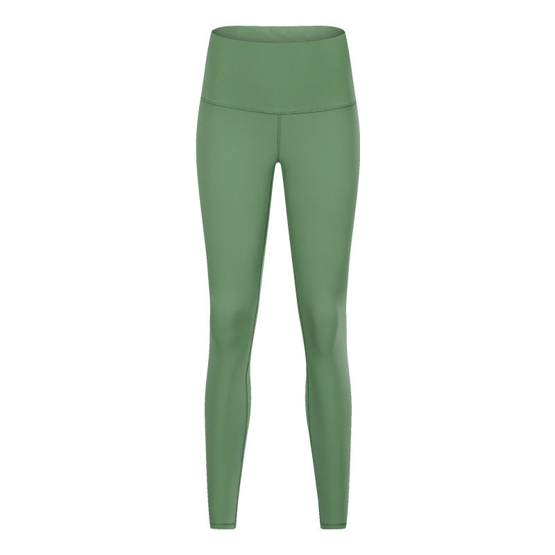 Women's Solid Color High Waist Hip Lift Stretch Yoga Pants