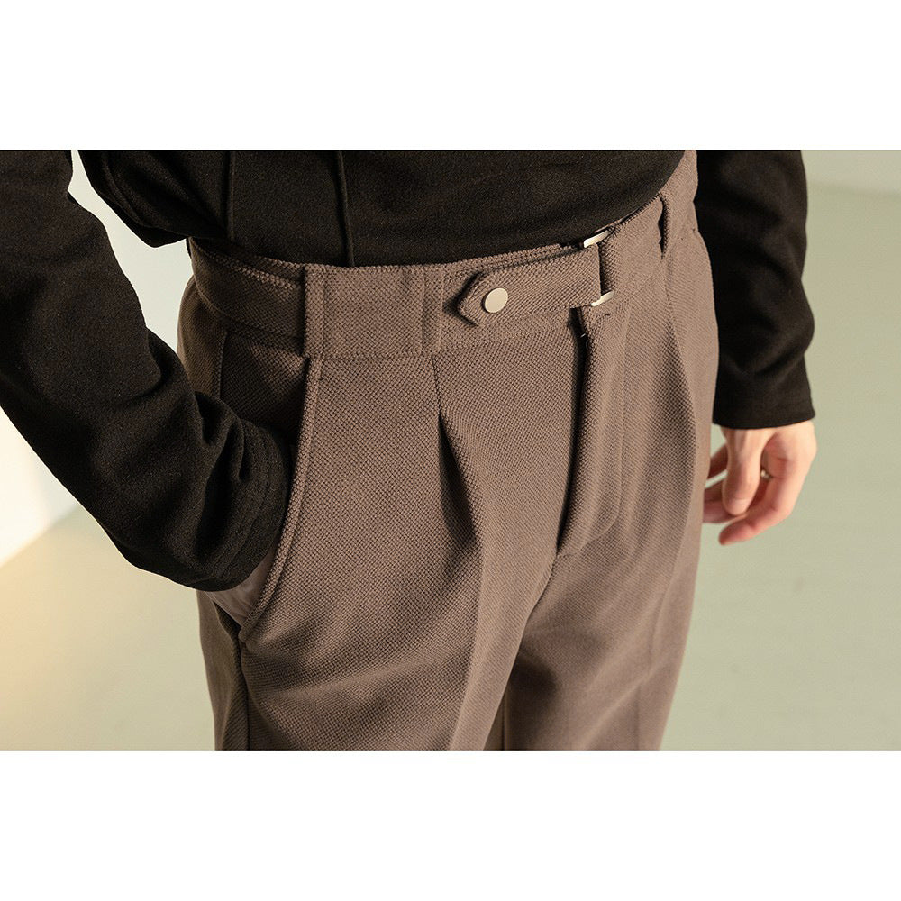 Woolen Suit Pants Korean Casual Lightly Mature Men's Clothing