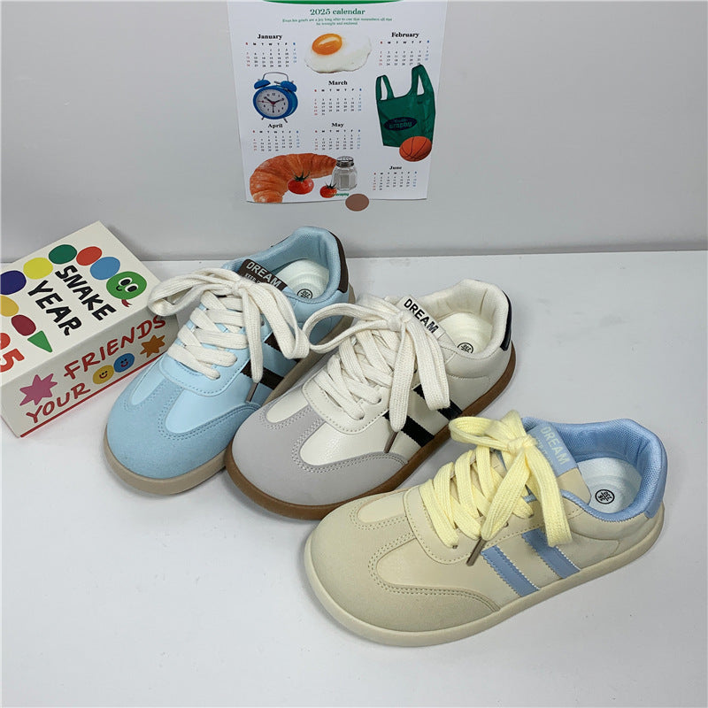 Women's Low-top Square Toe Casual All-match Canvas Shoes