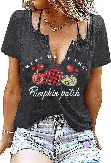 Women's Summer Fashion Animal Striped T-shirt