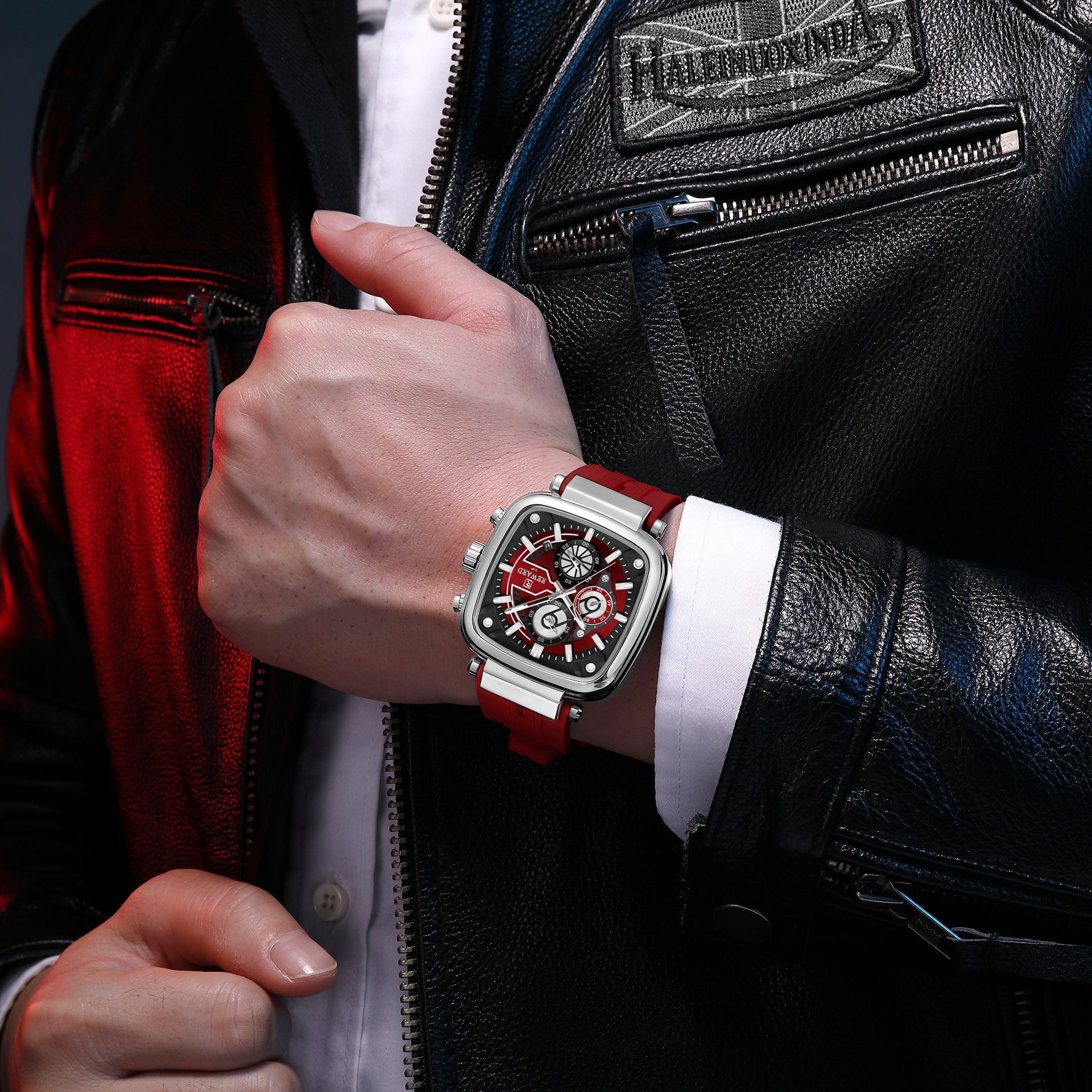 Reward Multi-function Sports Quartz Men's Watch Silicone Watch