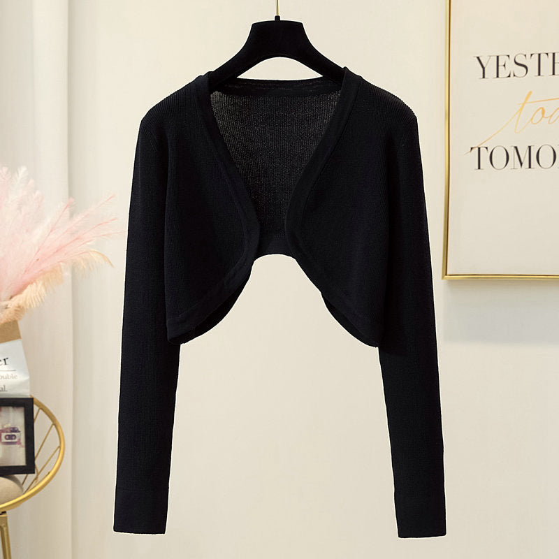 Fashion Personality French Style Women's Short Cape Coat