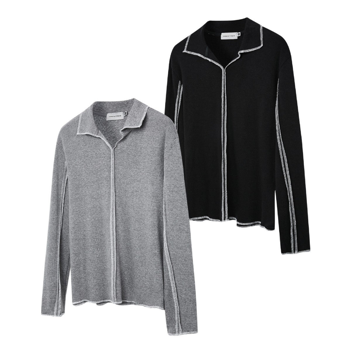 Spring Skin-friendly Soft Pull Frame Long-sleeved Shirt