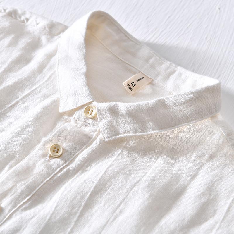Thin Solid Color Short T-shirt Men's Casual Breathable Stitching