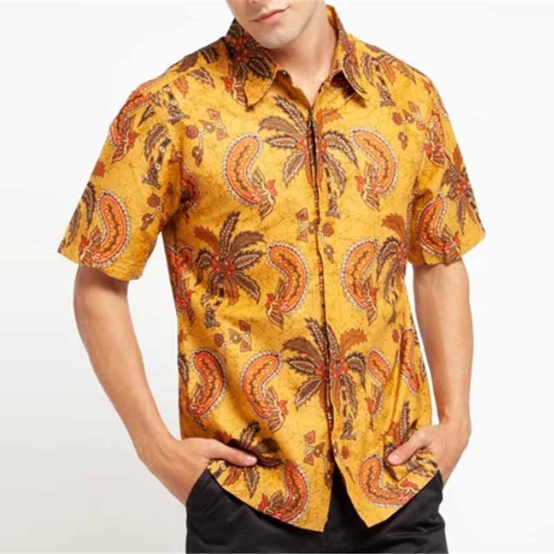 3D Personalized Printing T-shirt Summer Loose Short Sleeve Lapel Shirt Casual Streetwear Clothing For Men - Avalon
