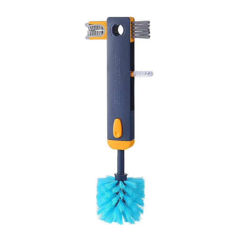 4 In 1 Bottle Gap Cleaner Brush Multifunctional Cup Cleaning Brushes Water Bottles Clean Tool Mini Silicone U-shaped Brush Kitchen Gadgets - Avalon