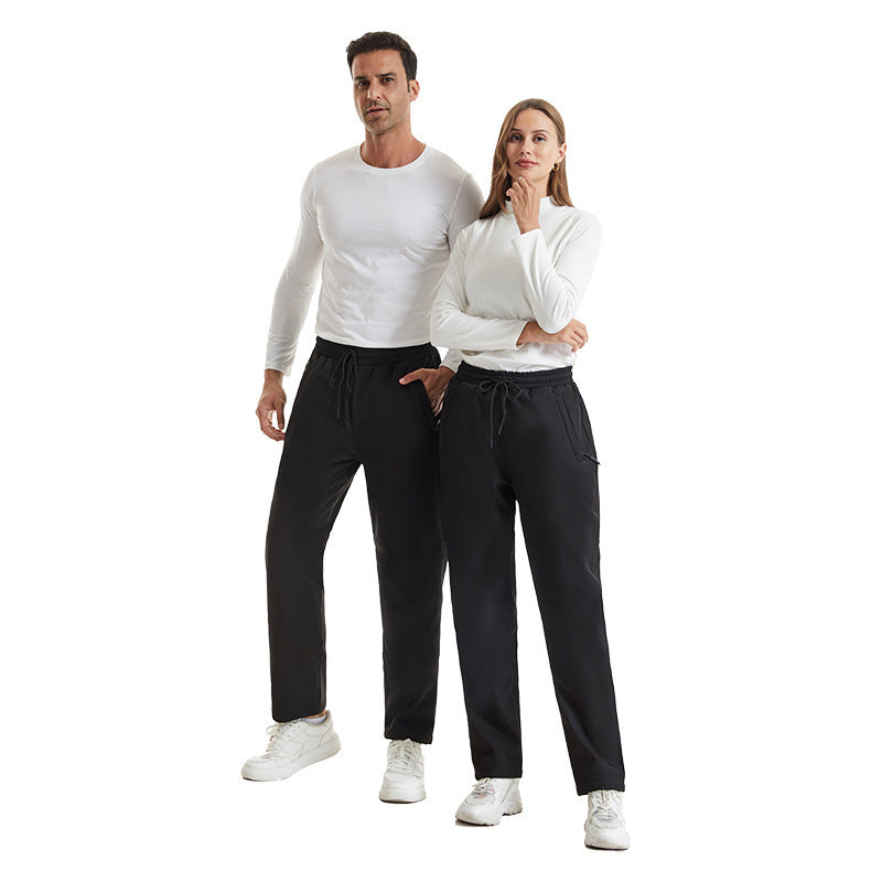 Winter Waterproof Thermal 12 District Intelligent Electric Heating Trousers Men And Women Same Style