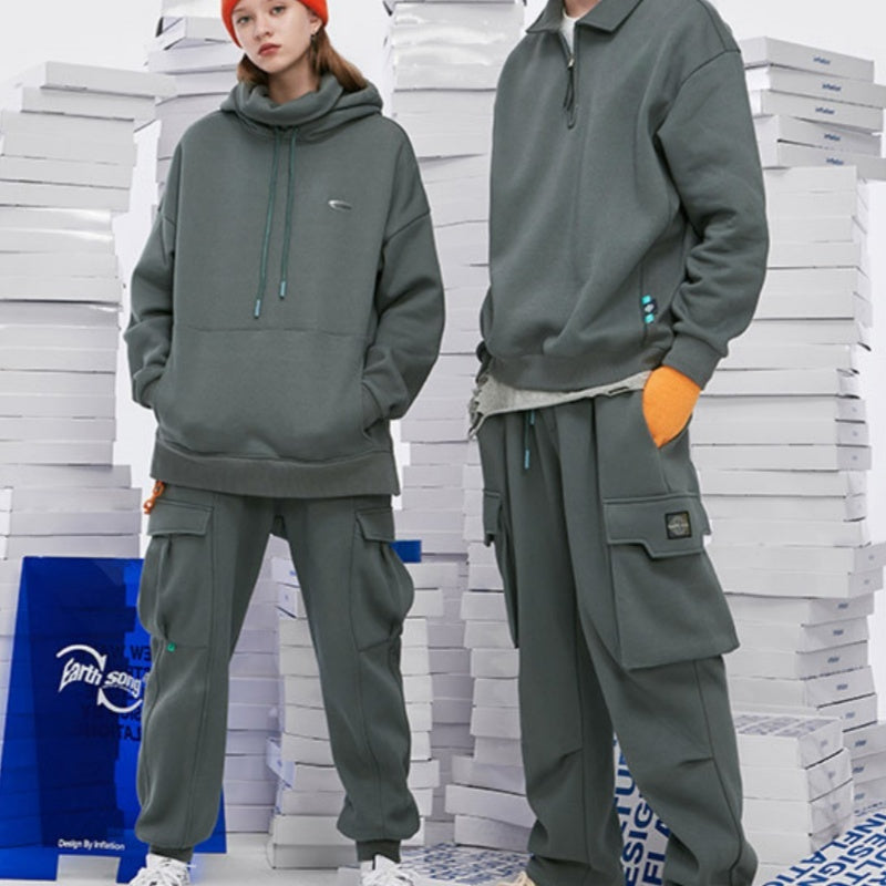 Men's Fashion And Comfort Fleece Knitted Sweatpants
