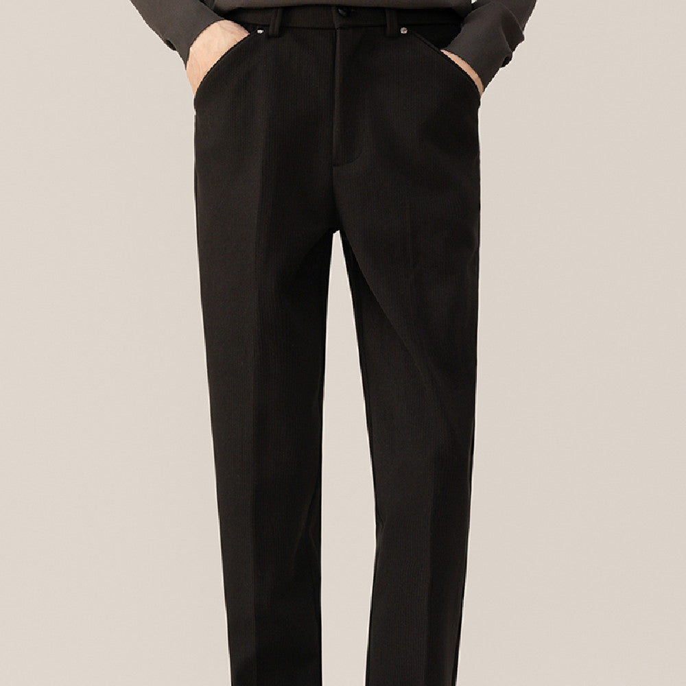 Winter Commuting Hanging Woolen Trousers